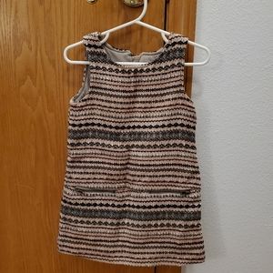 Girls tweed dress